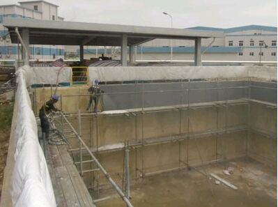 污廢水(shuǐ)池防腐工程