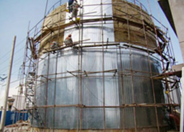化工油罐、儲罐內(nèi)部防腐